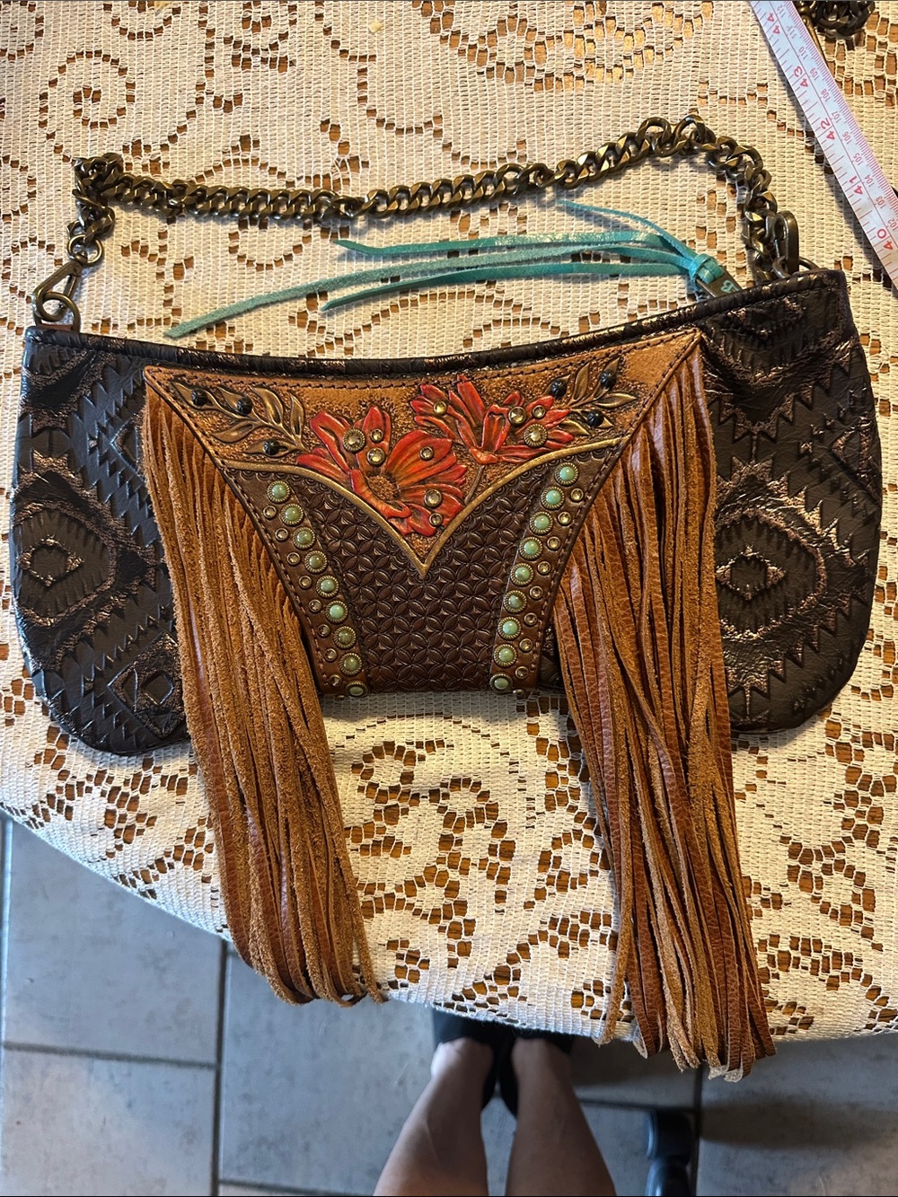 Heritage Brand Dashyn Clutch # 233 OOAK!